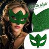 Half Face - Masquerade Costume Accessory for Halloween Ball
