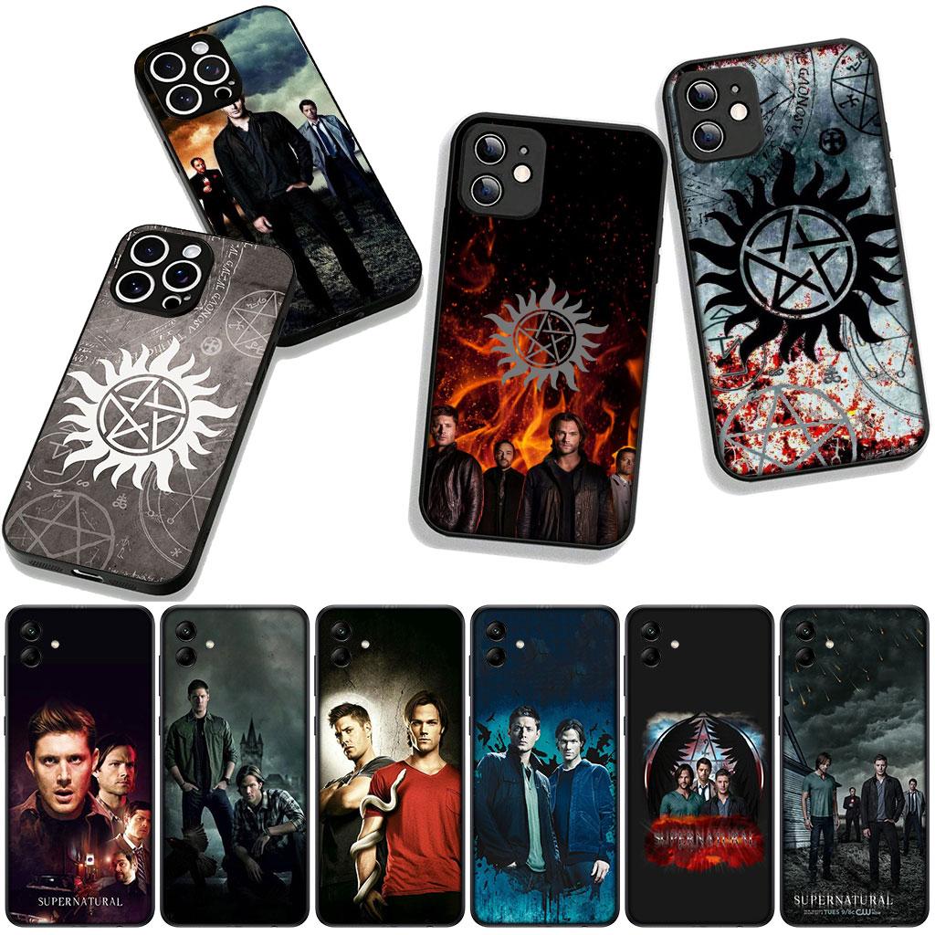Cover for Apple iPhone 16 15 14 Plus 13 12 Mini 17 Pro Max + ProMax 16E Air 16+ 15+ Coque Phone Case Poster S-Supernaturals TV