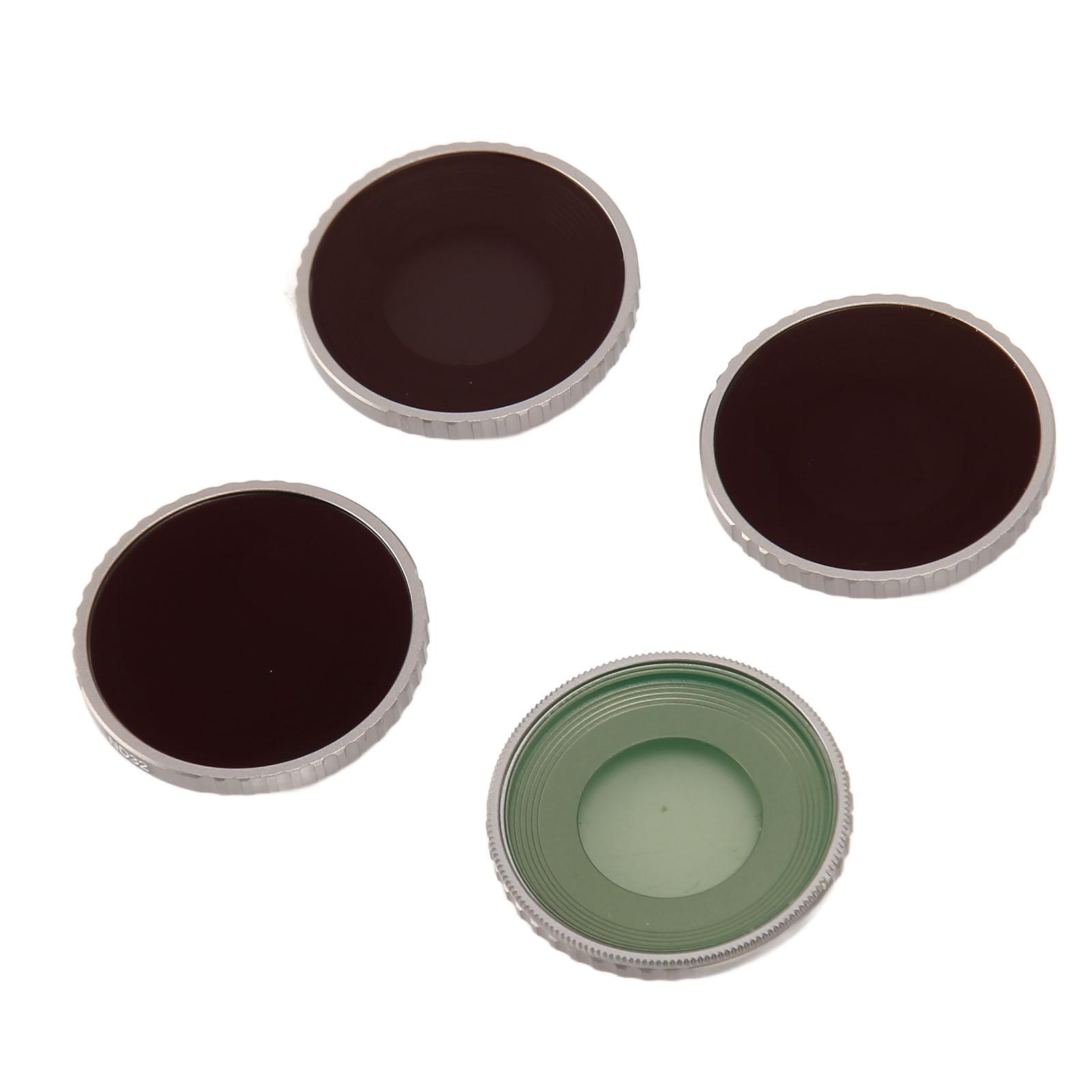 

Набор из 4 ND-фильтров для DJI Osmo Action 4 ND8 ND16 ND32 CPL Polarizer Multi Coated Neutral Density