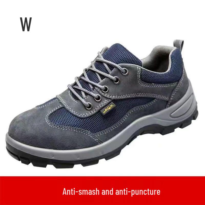 HUIZUMEI Summer Ultralight Breathable Safety Work Shoes
