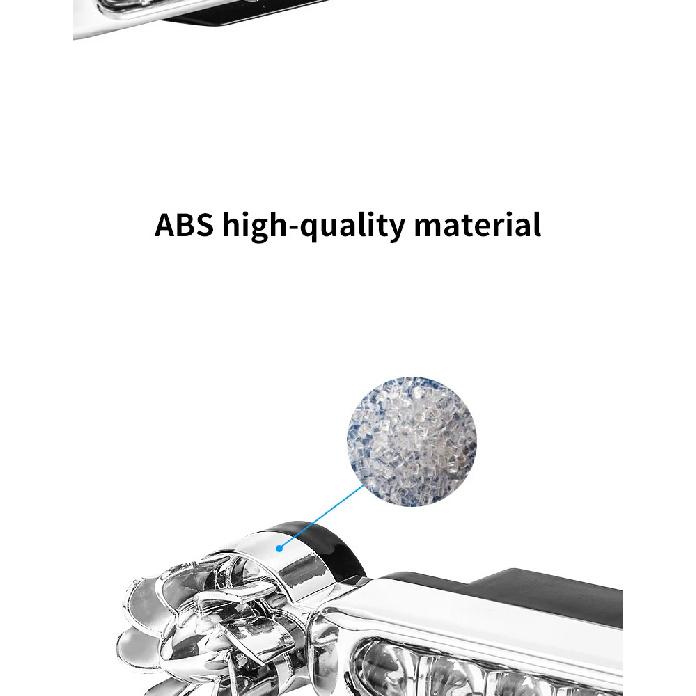 2 pezzi Auto ad Energia Eolica Luce Diurna a LED Illuminazione Ausiliaria Lampada a Ventola Rotante Fari Diurni per Automobili Decorativi