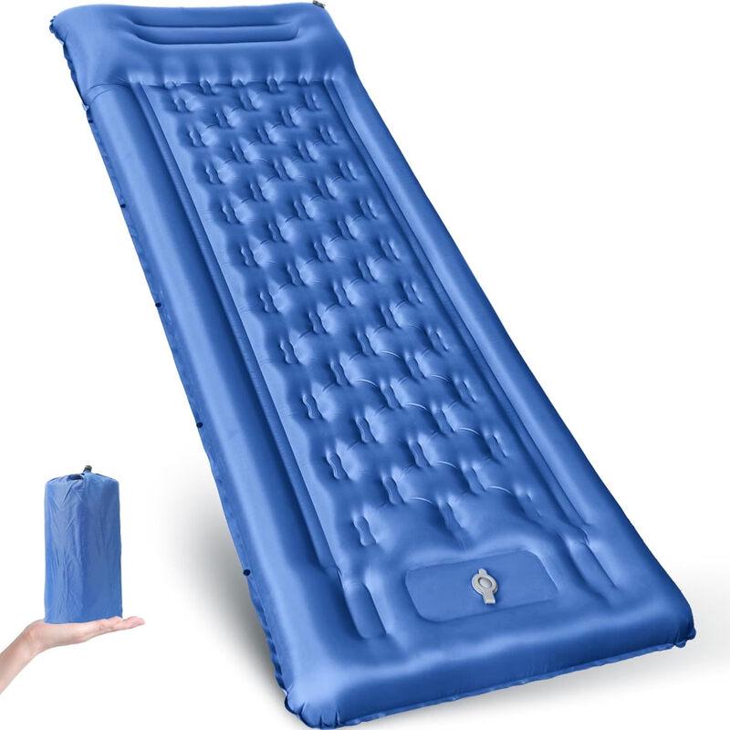 Portable Outdoor Inflatable Air Mattress 196x125x9cm