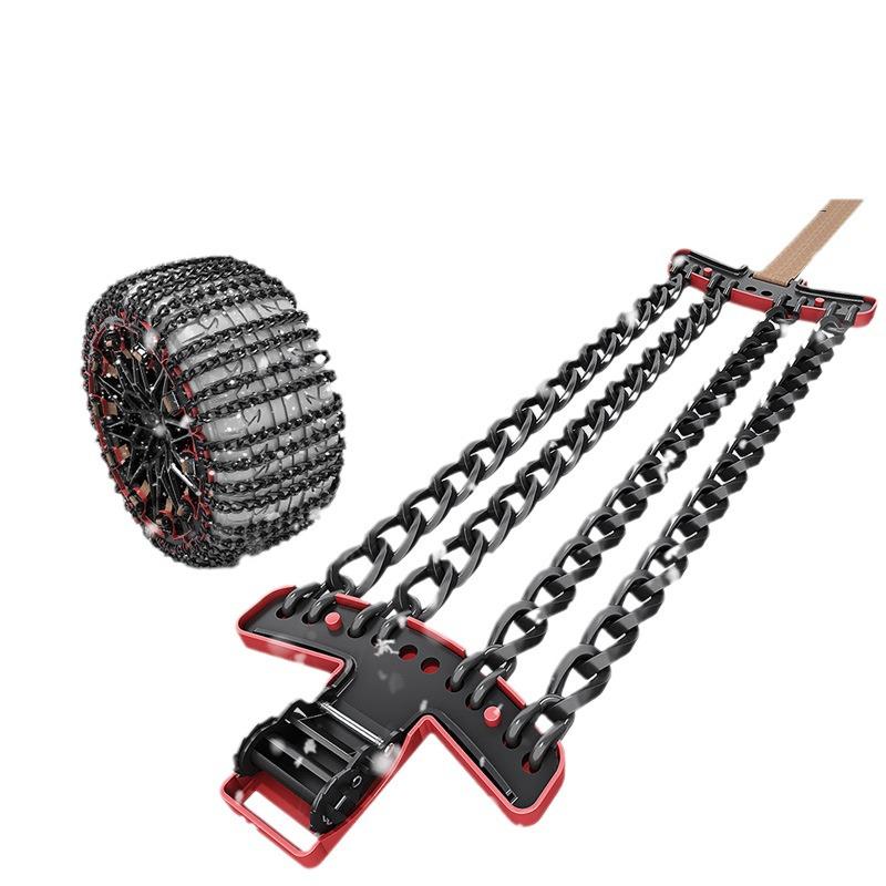 Premium Universal SUV & Sedan Tire Anti-Skid Chains for Off-Road Safety
