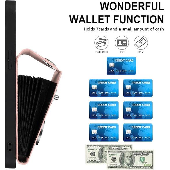 for Motorola Moto G Stylus 5G 2024 Case Wallet Cute Leather Phone Cover Moto G Stylus 2024 case with Card Holder and Stand Ring, Magnetic Clasp,