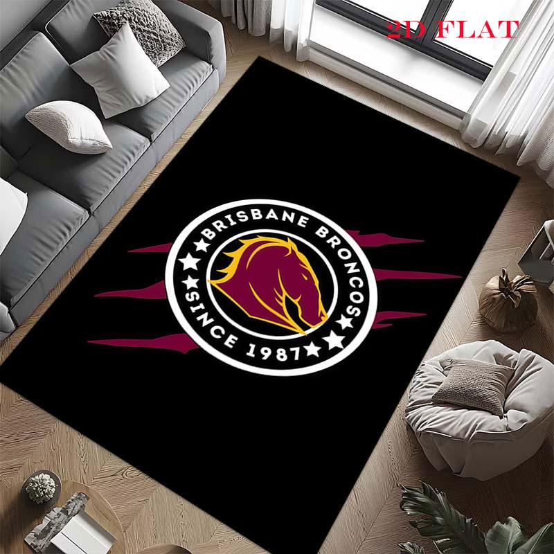 Brisbane Bold Carpet Rug for Living Room Bedroom Home Sofa Decoration,Kids play Nonslip Floor Mat