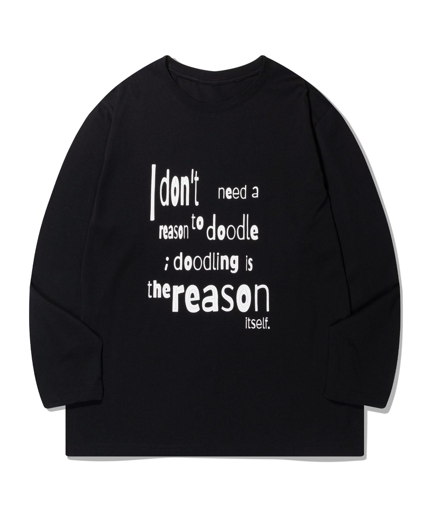 Divine Distance Reasonless Graphic Long Sleeve [Black] Xl