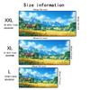 Anime Countryside Scenery Large Desk Mat Sky Cloud Mountain Road Xxl Mouse Pad NonSlip Stitched Edge Keyboard Gaming Mat