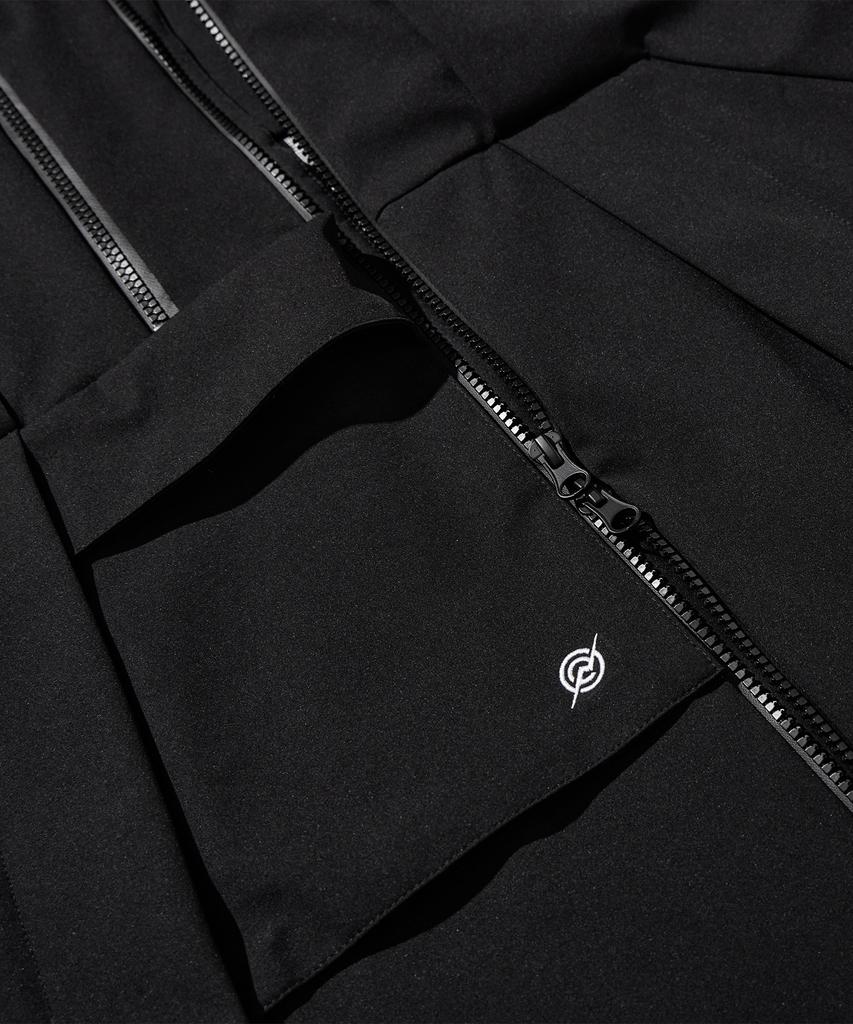 Kalapatthar 3 Layer Hard Shell Mid-Jacket - Black