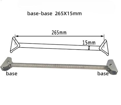 1PC boat hatch spring support Marine Hardware Stainless Steel Hatch Lid Adjuster Spring Boat hatch Holder Top Mounting Bar