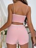 Sexy Lingerie's new independent station European and American threaded suspender set home two-piece sex clothes