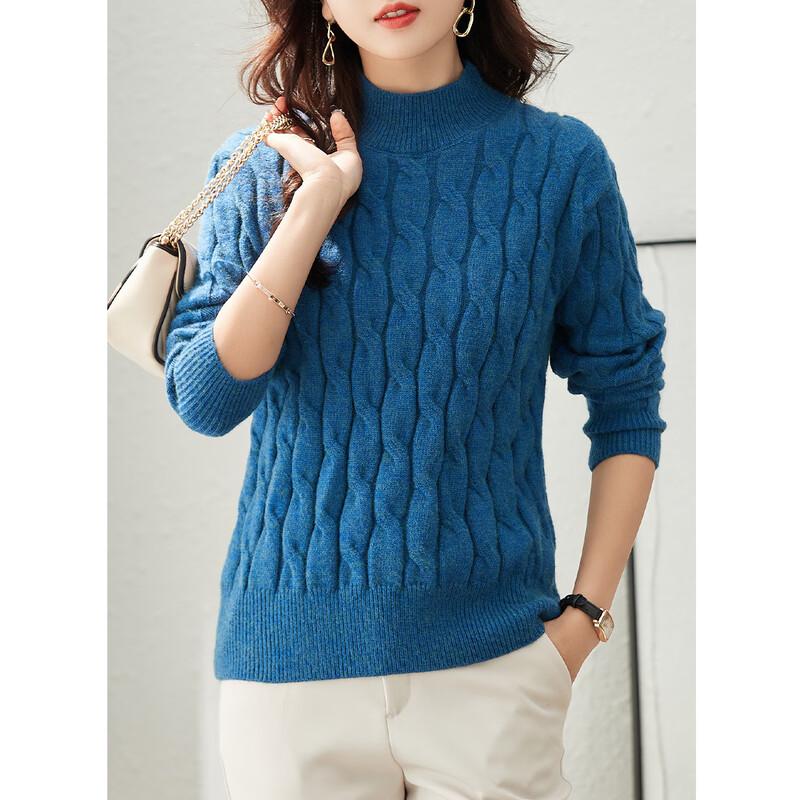 Firstview Women's Long-Sleeve Turtleneck Sweater