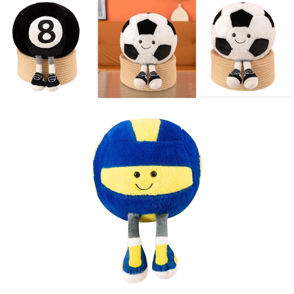 Innovatives Weiches Plüschbär Ball Spielzeug Lustiges Kuschelkissen Puppe Gemütliches Kuscheltier