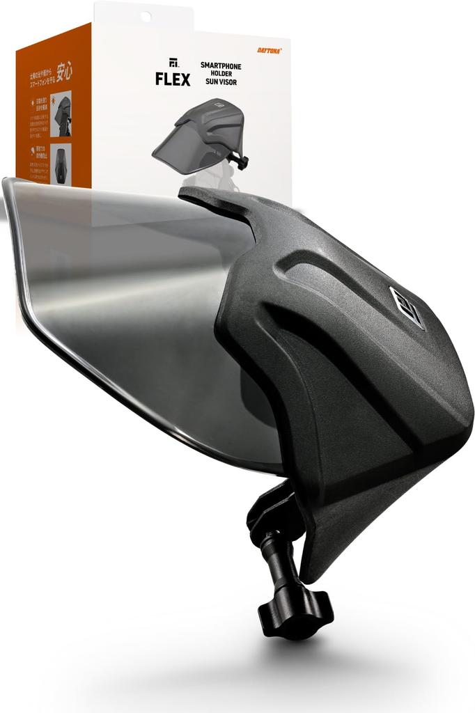 Daytona Motorcycle Smartphone Holder Flex Optional Smartphone Sunshade FSH-1/FSH-2 Accessory (63940)