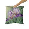 Happy Easter Day Purple Flower Pillow Case Hydrangea Lavender Rose Forest Pillowslip  Cushion Covers Sofa Living Room