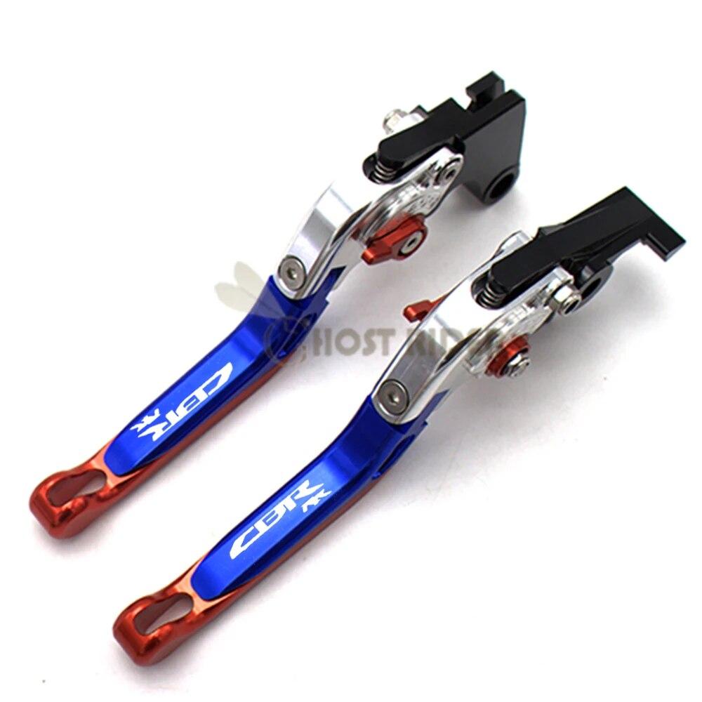 Pasuje pro HONDA CBR 1000RR CBR1000RR 2008-2016 Motocykl Nastavitelné skládací Vysouvací páčky brzdové spojky logo CBR RR