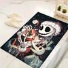 1Pc Christmas Nightmare Before Christmas Rug Office Carpet Indoor Outdoor Doormat Nonslip Soft Living Room Christmas Halloween Gift D922482