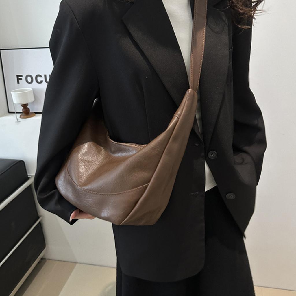 Comfortable Shoulder Bag PU Leather Sling Bag Purse Crossbody Bag for Professionals and Student