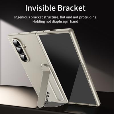 For Samsung Galaxy Z Fold 7 Case Hard PC With Stand Protective Back Cover For Samsung Z Fold 7 6 5 4 3 Phone Shell