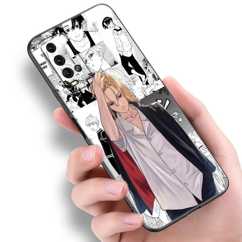 

Чехол для телефона «Токио Мстители» с аниме для Xiaomi Redmi Note 5 6 9T K20 K40 K50 Pro 7A 8A 9A 9C 9i 10A 10C A1 S2, мягкий черный чехол из ТПУ Redmi Note 6(Pro)