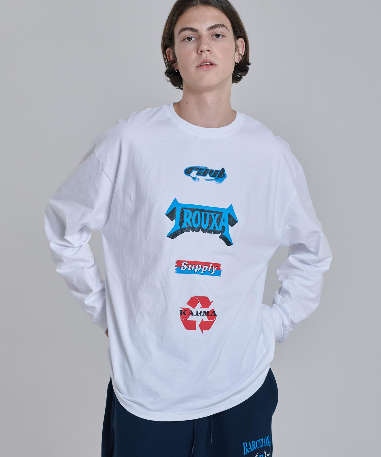 Row Lab Trosha Over Long Sleeve (White) L