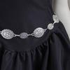 Bohemian Waist Chain Vintage Embossed Metal Pendant For Women Summer Fashion Accessory