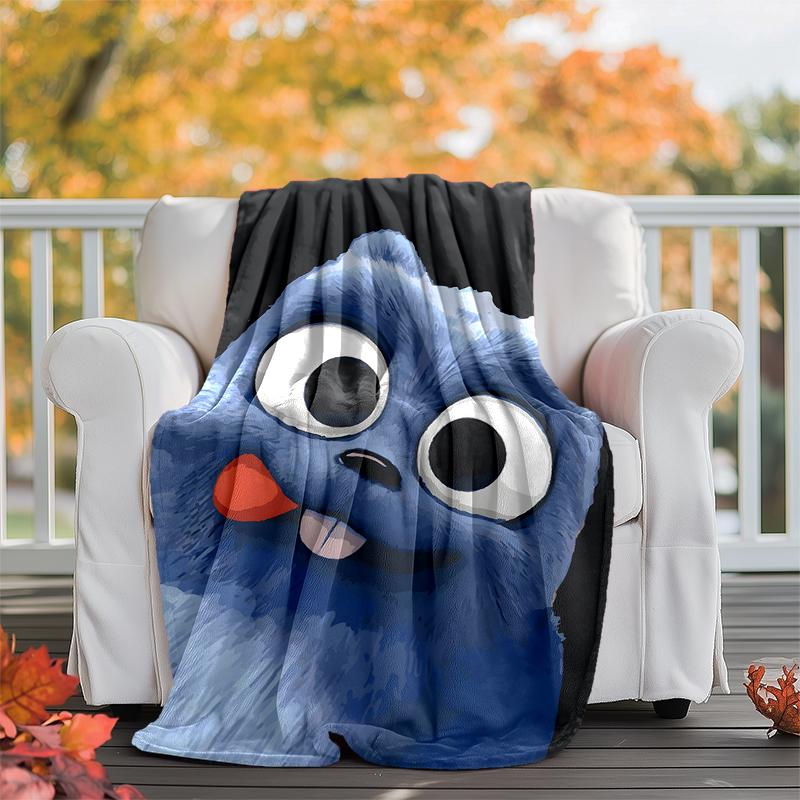 Grizzly & Lemminge Flanelldecke Weich Warm Ganzjahresdecke, Design für Camping, Autoreisen, Wandern Sofa, Bett, Büro Perfektes Geschenk für Partys