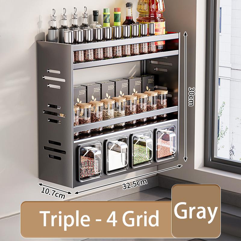 

Кухонная полка для специй, настенная полка для приправ, кухонная настенная полка, многофункциональная полка для хранения на кухне