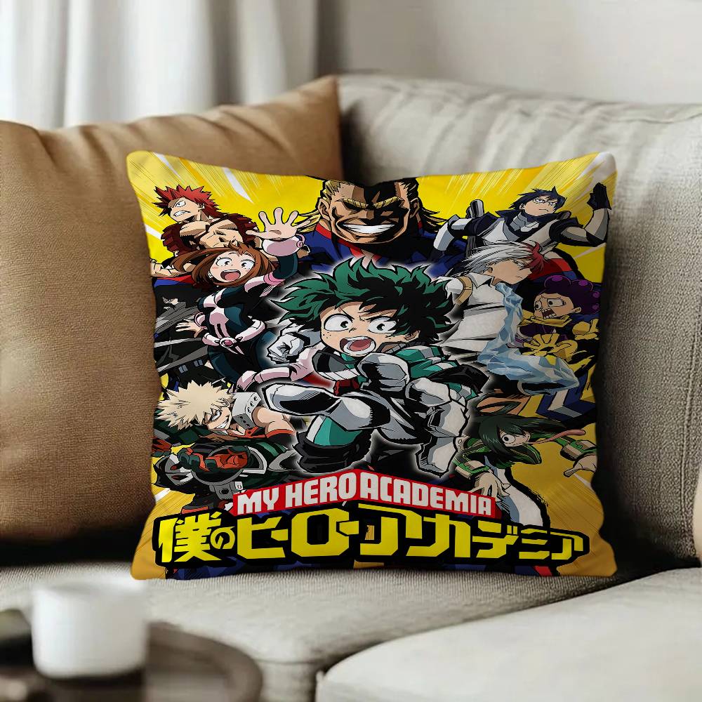 Anime MMy Hero Academia Personalized Pillow Cover Kids Bedroom Wild Party Decor Pillowcase kid Birthday shower Gift