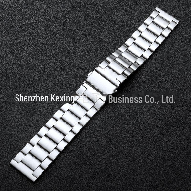 Stainless Steel Strap for HW Watch GT3/GT2 Pro - Three-Bead Design for Smart Sports Watch