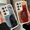 Phone Case for Samsung Galaxy S26 S25 Ultra S24 FE Horse Art Aesthetics Shell S23 Plus S22 + S21 S20 5G Soft Silicone Funda