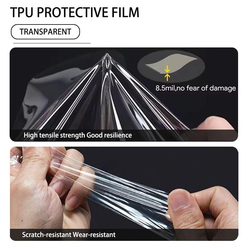 TPU Car Interior Film for HAVAL H9 2024 2025 Auto Center Console Navigation Screen Transparent Anti Scratch Protection Sticker