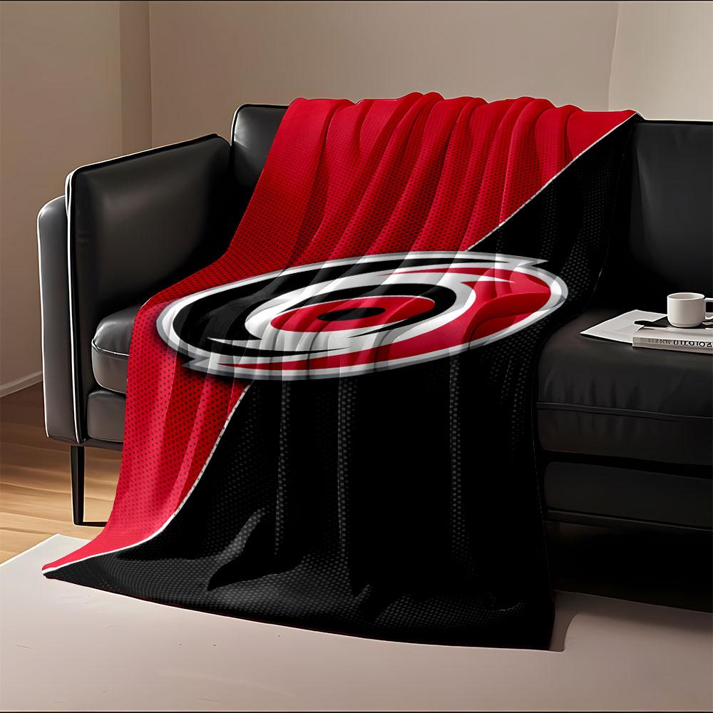 Red and Black Swirl Logo Blanket print blanket soft and cozy perfect for the living room bed sofa or a nap,gift