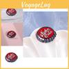 And Fun Quirky Nuclear Cola Bottle Cap Pin Ideal For Creative Lovers Accessory