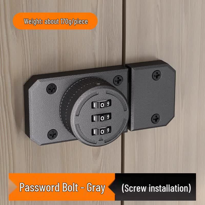 

Rotating Password Metal Door Latch