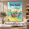 Asterix & Obelix Tapestry, Personalized Custom Text, Wall Hanging Tapestry For Living Room Home Wall Decor