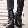 Bottes tactiques militaires pour hommes, bottines de Combat imperméables en cuir des forces spéciales, chaussures de travail de l'armée