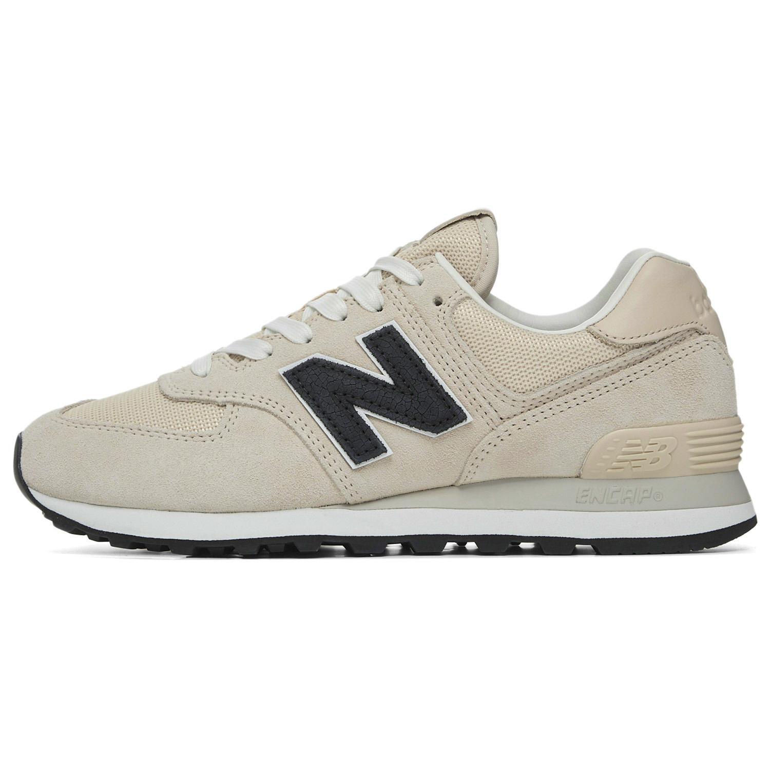 

New Balance Nb 574 Relaxed Classic Fabric Cushioning Durable Breathable Sweat-Wicking Support Balance Rebound Low-Top Running Shoes U574BBG 38