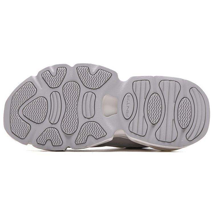 Anta Textile, Synthetic Leather Fashion Slip Resistant Thermal Coverage Low top Chunky Sneakers Men's 112048886-1