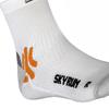 XBIONIC Men's And Women's Outdoor Running Marathon Silver Silk Stockings, W000 White, 22.5cm-24(35-38)
