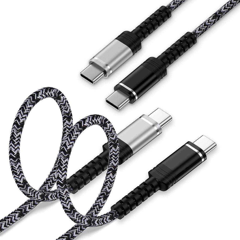 60W Car Carplay Cable Fast Charging for iPhone 17 Pro Max/17/16e/16/16 Pro/16 Pro Max/16 Plus/15/15 Pro/15 Pro Max, USB C to USB C Android Auto USB C