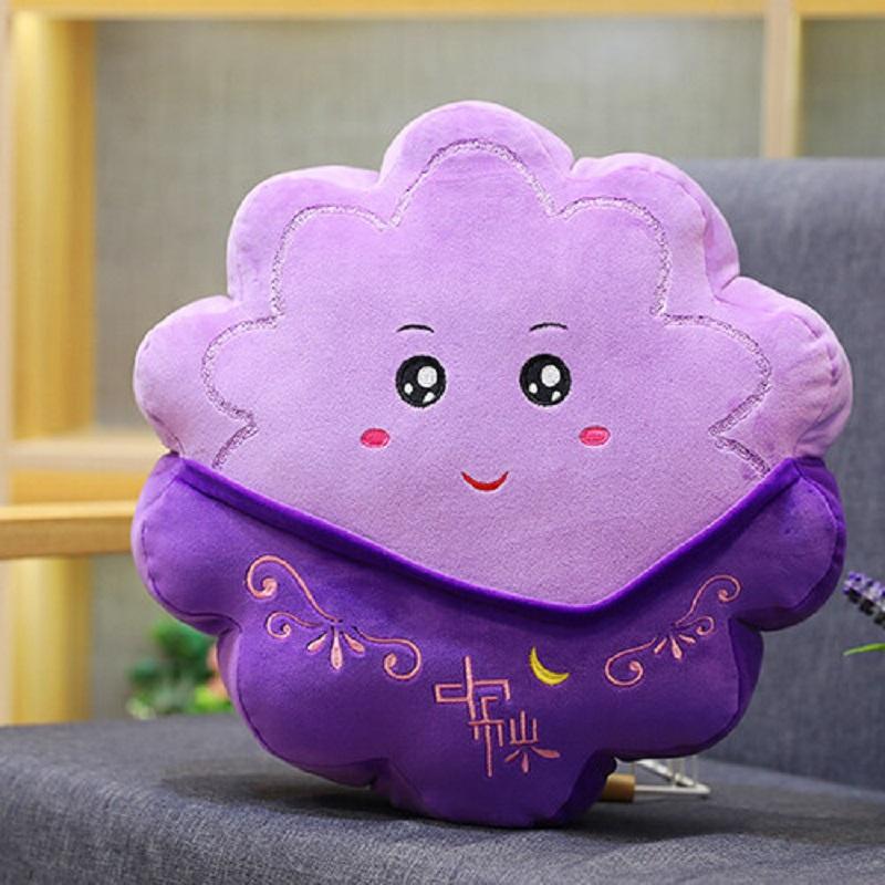 

20/40 см имитация лунного пряника подушка для сиденья с изображением праздника середины осени еда лунный пряник мягкий пуф декоративная подушка диван футон 20cm