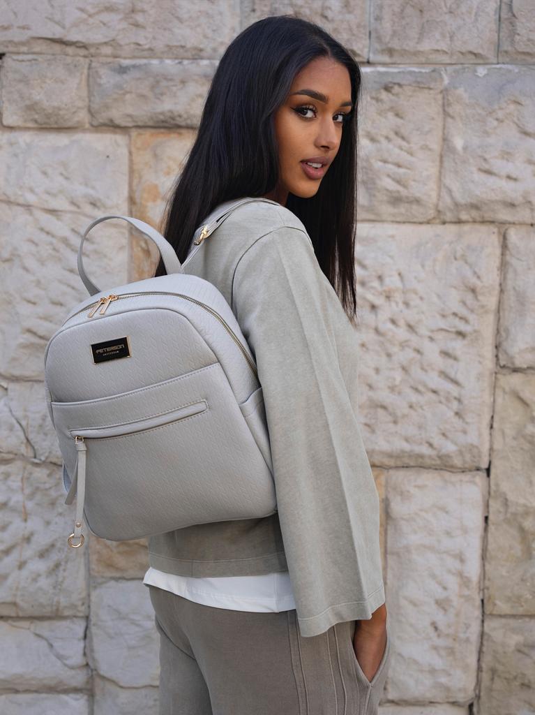 Women's Backpack PTN T39013-0074 Gray