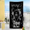 Tupac: Legacy Music Customize Your Name Beach Towel Quick-Dry Soft Microfiber