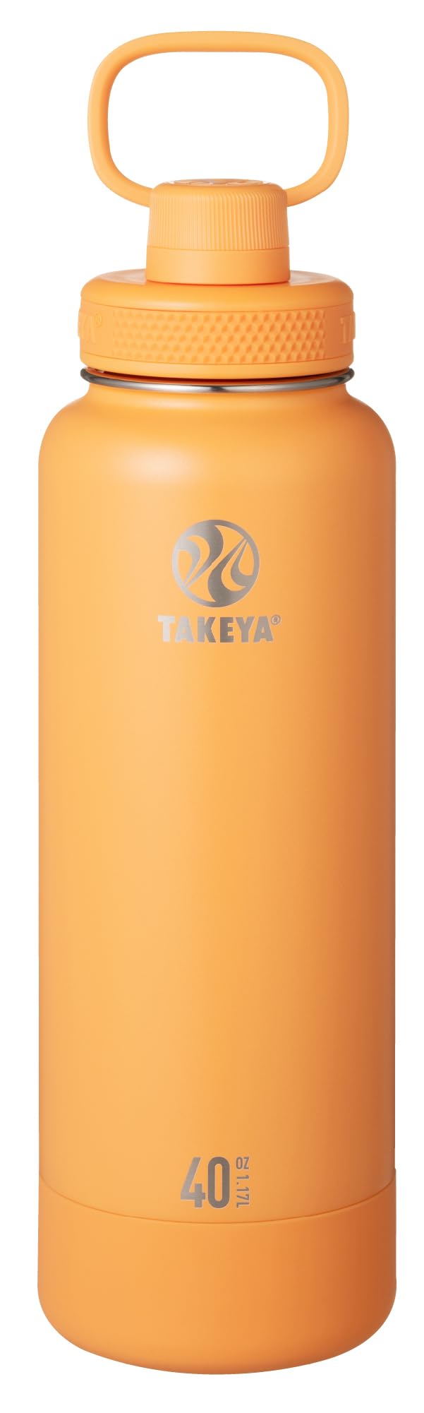 

[Official Takeya] Active Line II 1.17L (1170ml) Tart Orange Insulated Water Bottle, TAKEYA FLASK