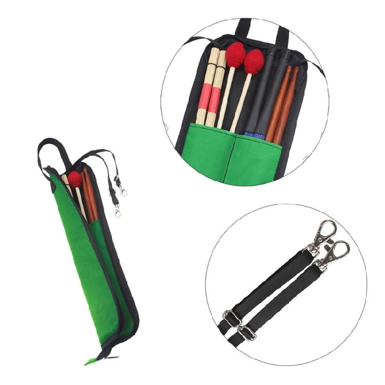 Drumstick Storage Bag Large Capacity Mallet Bag Hanging Drumstick Holder Durable