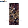 For Meizu Note 9 Case Note9 Soft TPU Silicon Funda Back Cover For Meizu M9 Note Case M9Note M 9 Rose Print Phone Case Coque Para