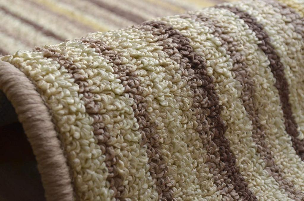 IKEHIKO Dona Kitchen Mat, Approx. 67 x 180 cm, Beige, Washable, Non-Slip, Multiple Sizes, Simple Design #2041129