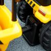 Toy Truck for Children 12-36 Months with Shovel and Trailer, In PP and Metal, 91x29x44 Cm, Yellow