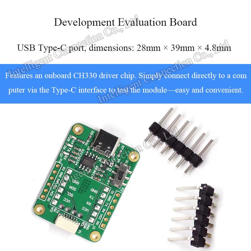

SHT20/SHT30 Temperature Humidity Sensor Module UART TTL Serial Output High Accuracy Digital Measurement & Monitoring Evaluation Board