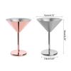 1 Pack Beverage Cup Martini Cups V Shaped Goblet for Homes Kitchens and Bar Use
